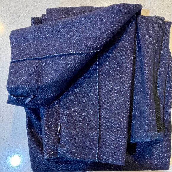 NWT Theory Indigo Nep Denim Skinny Leggings size 10 (Retail $295) - Picture 7 of 7